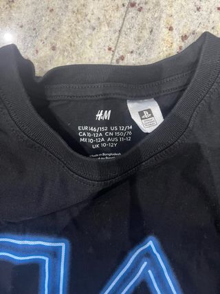 T-shirt PlayStation 11/12 anni