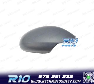 CARCASA ESPEJO DERECHO SEAT IBIZA 6L 02-08 IMPRIMADO