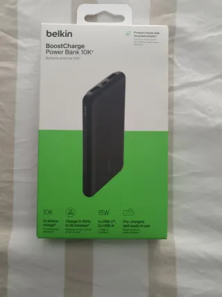 Batería Externa Belkin BoostCharge 10K 15W