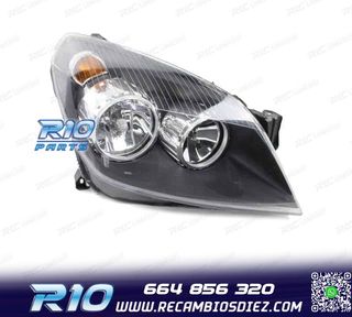 FARO DCH PARA OPEL ASTRA H FONDO NEGRO 04-11