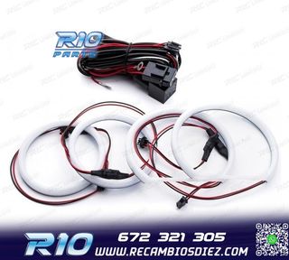 KIT ANGEL EYES OJOS DE ANGEL FULL LED BMW E46 E36 E39 FARO H