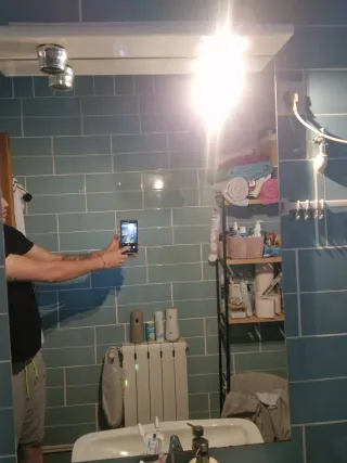 Espejo de baño moderno