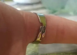 ❤️ANILLO AMULETO OJO de TIGRE (Ajustable)