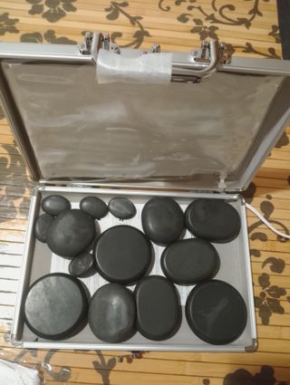 Maletín Piedras Volcánicas Masaje Cataton