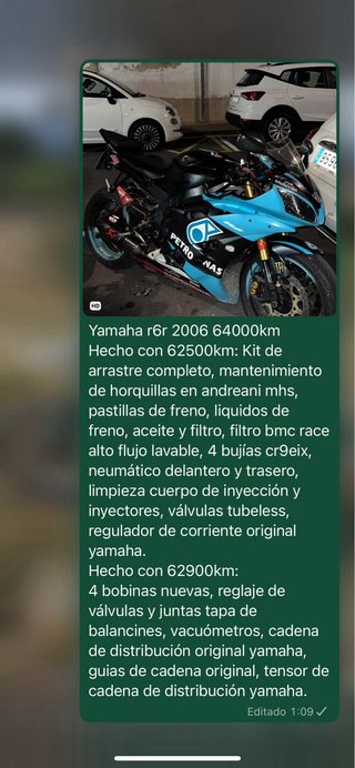 Yamaha R6R 2006