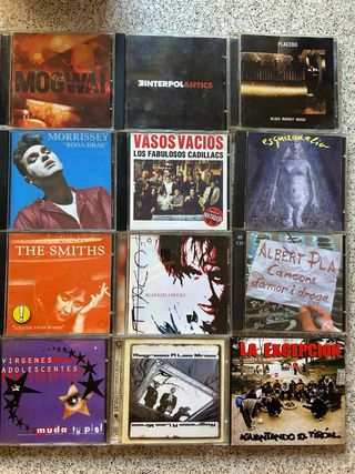CDs VARIOS ROCK, INDIE, POP... PRECIO POR UNIDAD.