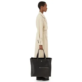 Montblanc Soft Tote Negro Piel, 1320€