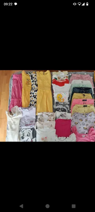 Lote Roupas Criança Menina