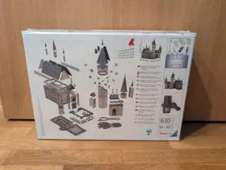Puzzle 3D Harry Potter Hogwats sin abrir