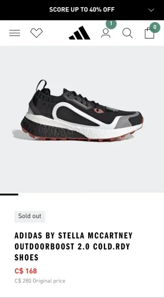 Zapatillas Adidas Stella McCartney Talla 37.5