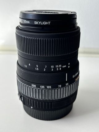 Objetivo Sigma 55-200mm f/4-5.6 DC