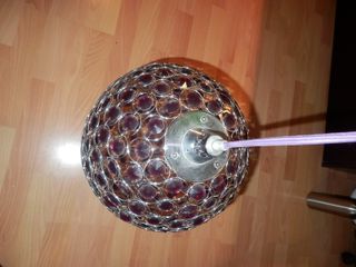 Lámpara colgante esfera morado