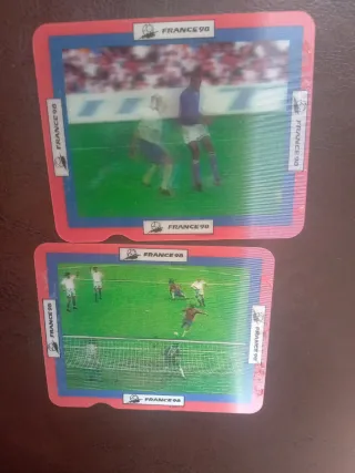 Carte Calcio France 98 Mondiali