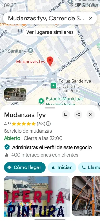 Mudanzas en