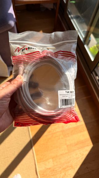 Cable TV Profitec 8m Blanco
