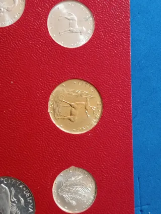 Monete Vaticano 1972 senza argento