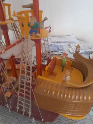 Barco Pirata Playmobil Peter Pan