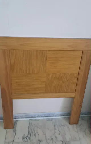 Cabecero 90 cm madera maciza