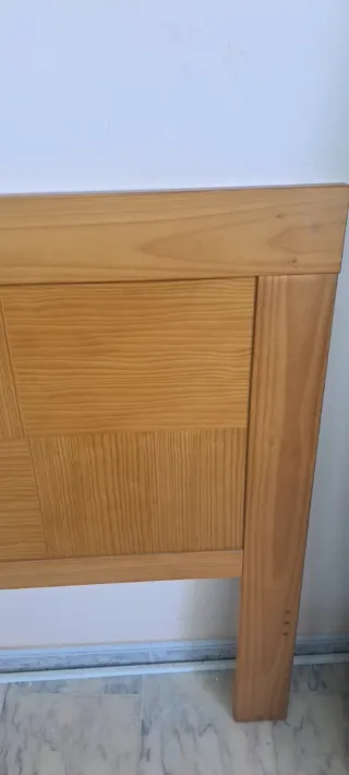 Cabecero 90 cm madera maciza