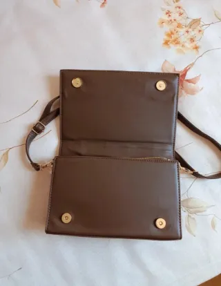 Bolso sin estrenar marrón y rosa