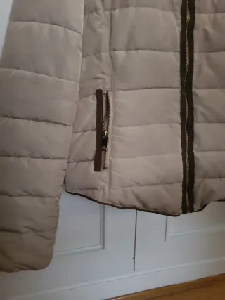 Abrigo Zara Beige Mujer. Talla L. 30 México