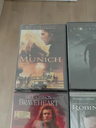 Pack 6 Películas DVD Acción Mel Gibson