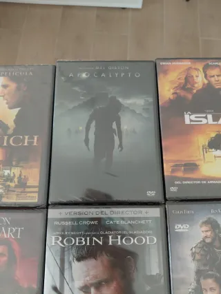 Pack 6 Películas DVD Acción Mel Gibson