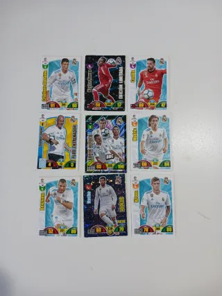 Adrenalyn 2017-2018 Real Madrid Cards (2 de 4)