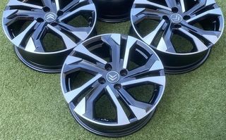 Llantas Originales Peugeot Citroen 17 Impolutas