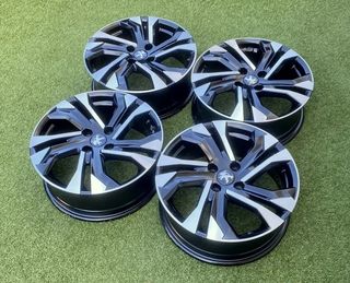 Llantas Originales Peugeot Citroen 17 Impolutas