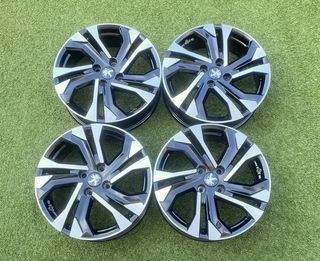 Llantas Originales Peugeot Citroen 17 Impolutas