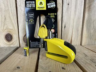 CANDADO DISCO AUVRAY B-LOCK 10 CON ALARMA