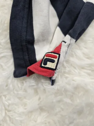 Vintage Napapijri 'Downtown' Long Sleeve Polo - Re