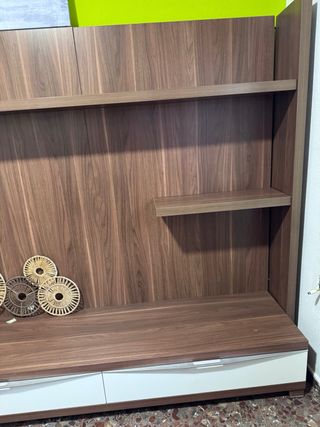 Mueble de salón roble