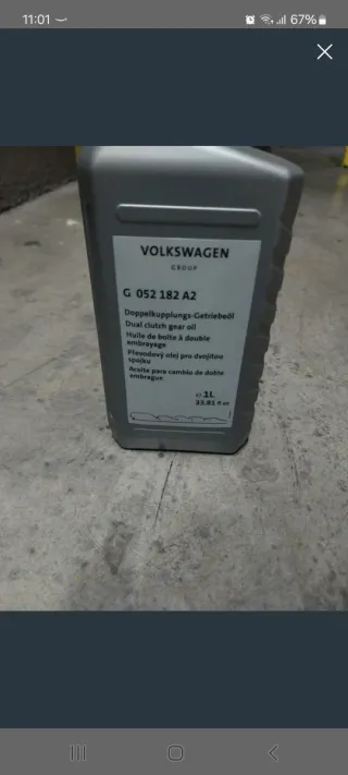 Aceite DSG Volkswagen G 052 182 A2 6 litros