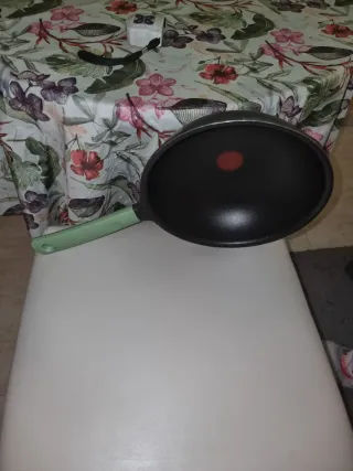 Sartén Tefal Honda 26cm Negro/Verde