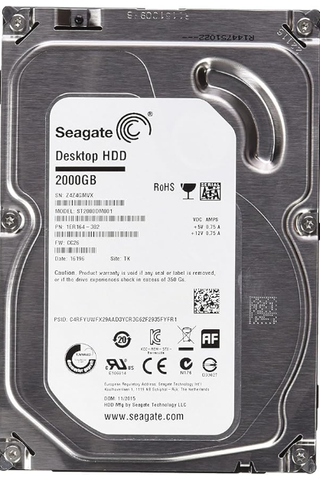 Disco Duro Interno Seagate 2TB