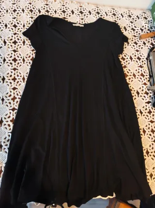 Vestido negro corto