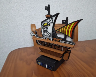 Expositor One Piece "Going Merry" para Funko Bitty