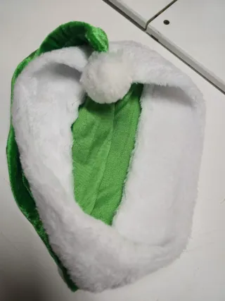 Gorro Papá Noel Verde