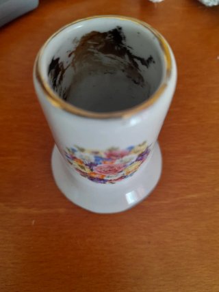 Miniaturas porcelana vintage - cafetera, jarra