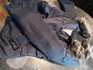 Chaquetón Peuterey azul mujer