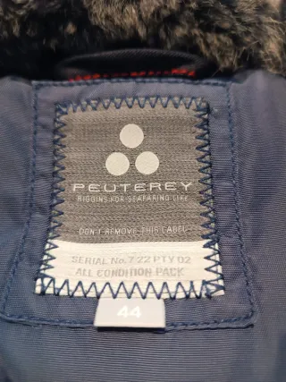 Chaquetón Peuterey azul mujer