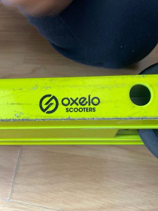 Patinete Oxelo amarillo infantil