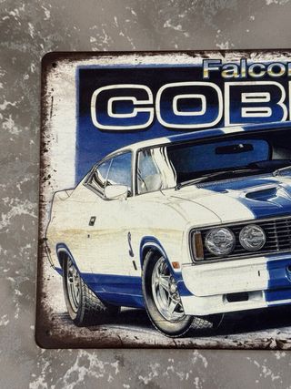 Placa Metálica Ford Falcon Cobra