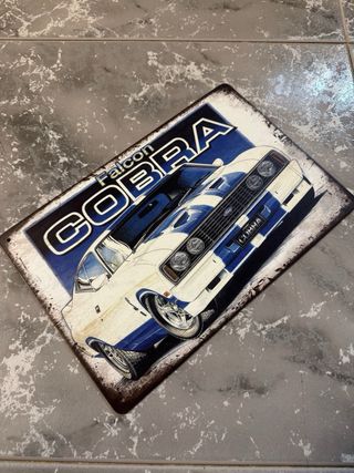 Placa Metálica Ford Falcon Cobra