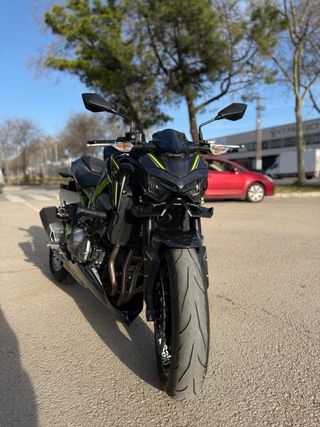 Kawasaki Z900 2018 Negra y Verde limitada para A2
