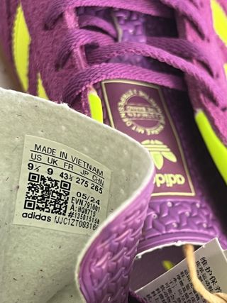 Zapatillas Morado/Amarillo Neón