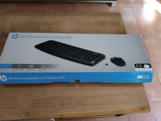 Combo Teclado y Ratón Inalámbrico HP 300