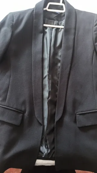 Blazer negro Kiabi